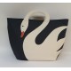BORSA CIGNO BIANCO